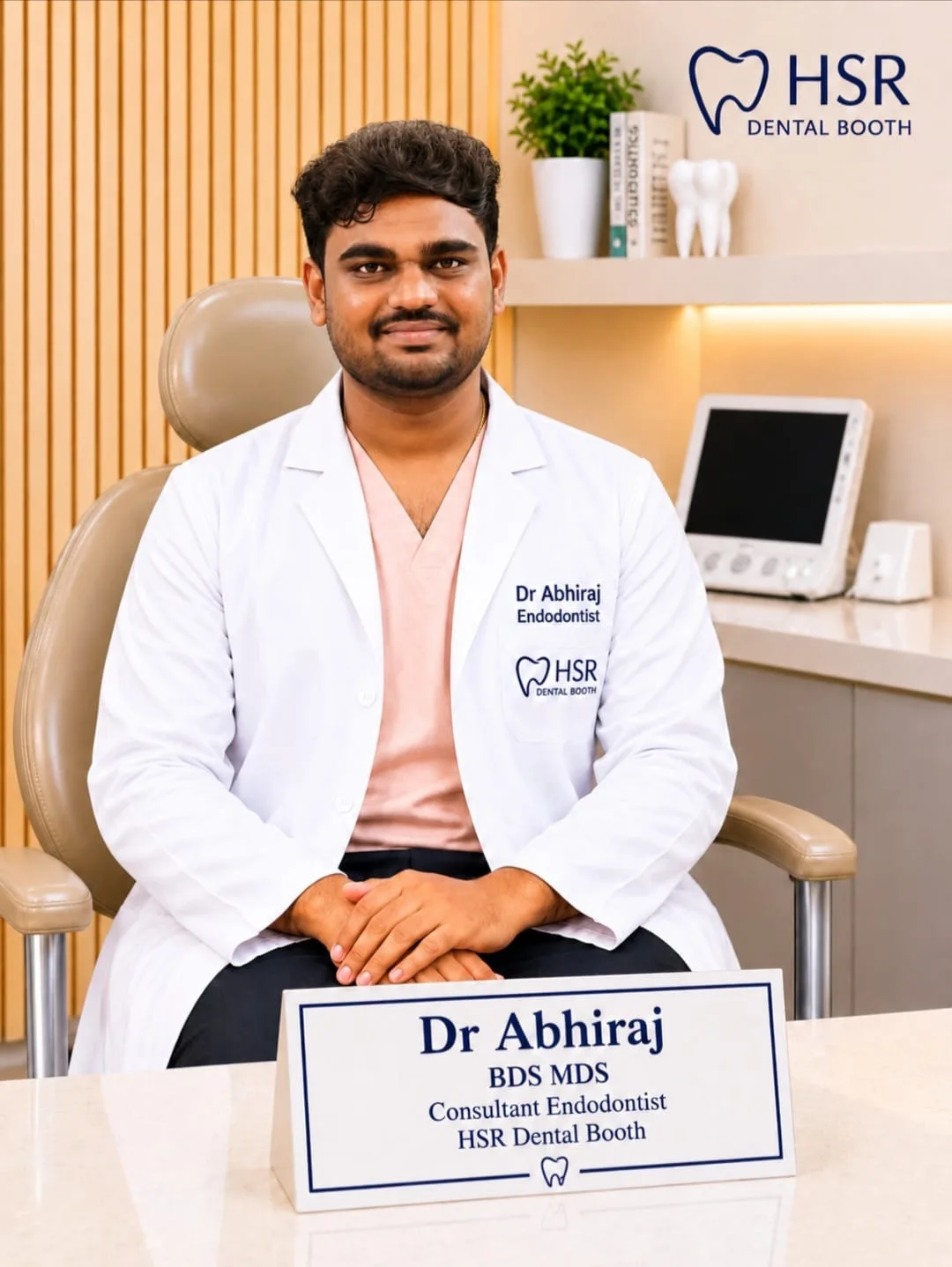 Dr. Abhiraj, Endodontics at HSR Dental Booth, HSR Layout Bengaluru