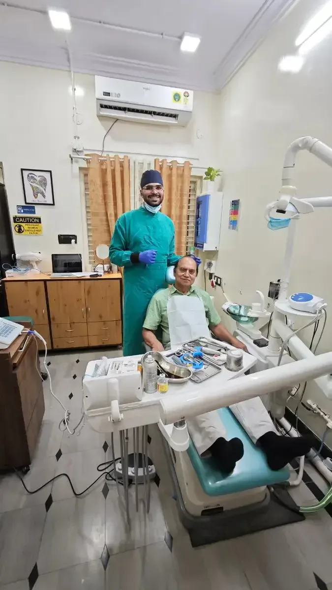 Dental implant surgery and restorative dentistry at HSR Dental Booth HSR Layout